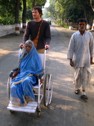 Wheel Chair Walk.